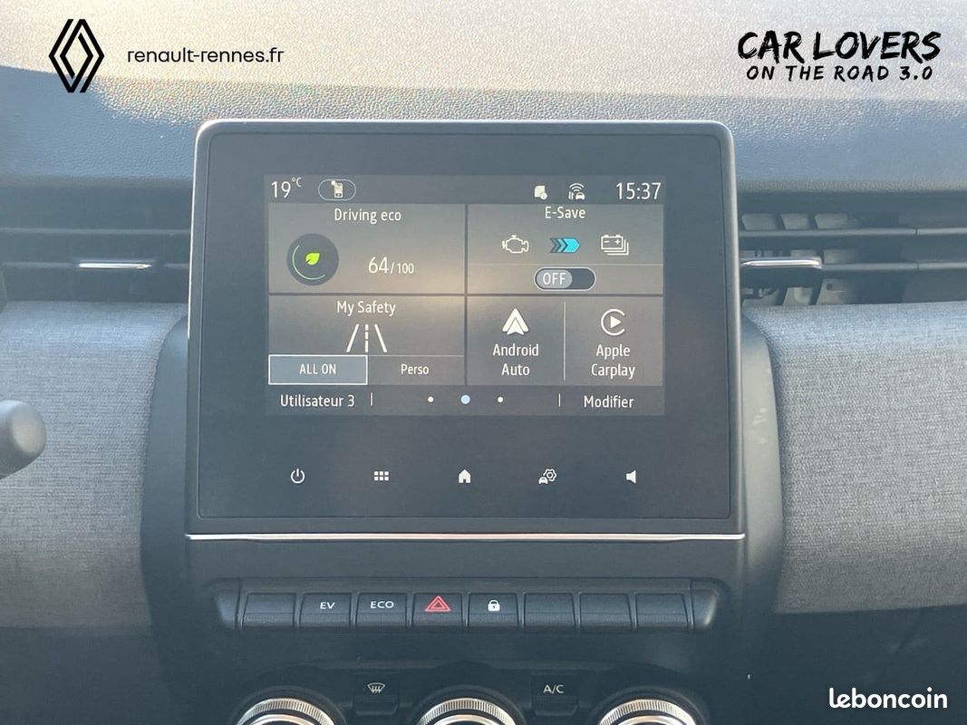 RENAULT Clio E-Tech full hybrid 145 ch GSR2 Evolution (image 7)