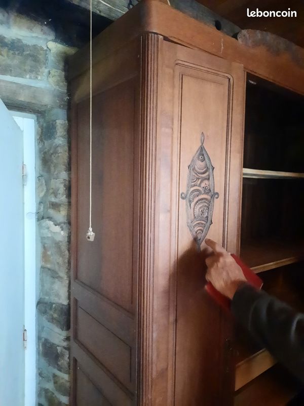 Armoire ancienne 3 portes longueur 175cm (image 2)