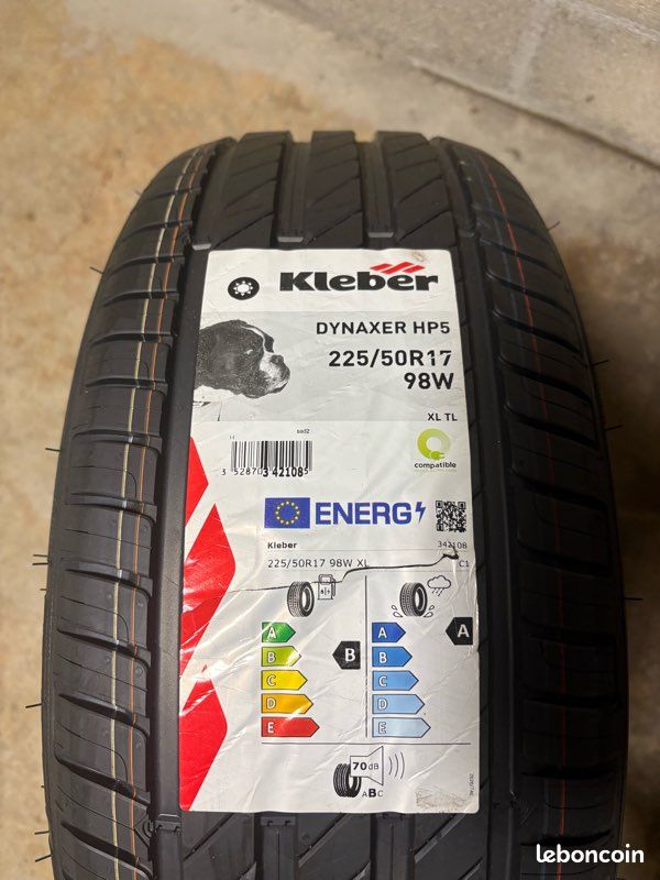 Pneu Kleber neuf 225/50 R17 98W Dynaxer HP5 (image 3)