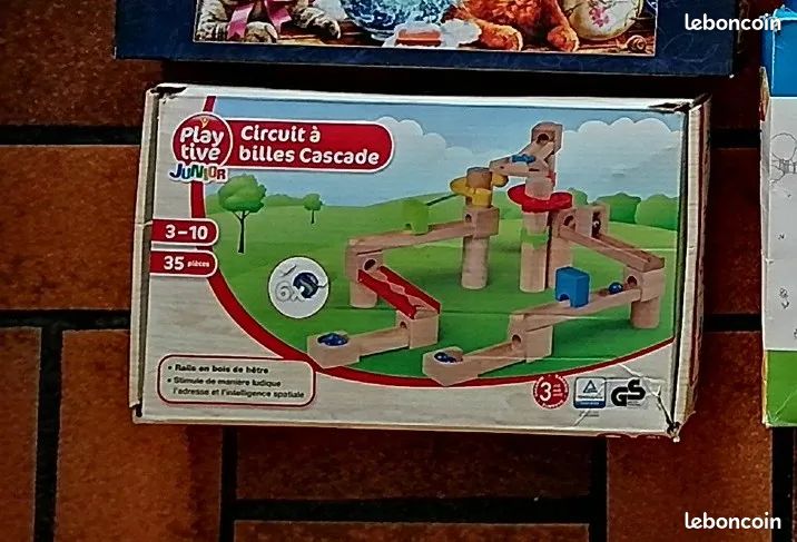 JEU ANCIEN - MOSAIQUES A BILLES