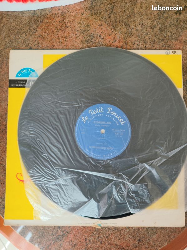 Disque vinyle cendrillon (image 3)