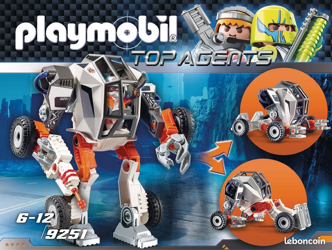 Robot Mech Playmobil Top Agents 9251 PLAYMOBIL 9251 Top Agents