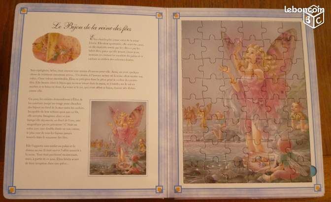 Livre cartonné " Au pays des fées " (katia fille) (image 3)