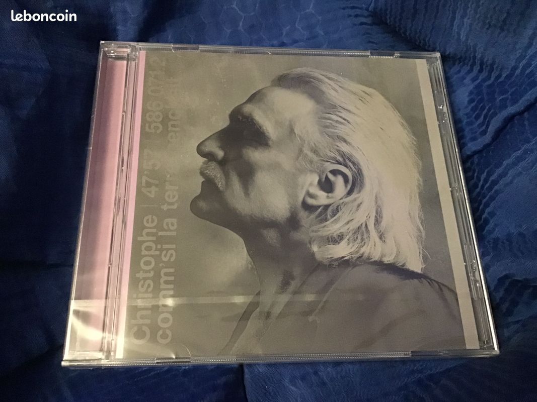 CD « Christophe - Comme si la Terre Penchait » NEUF SOUS BLISTER (image 1)