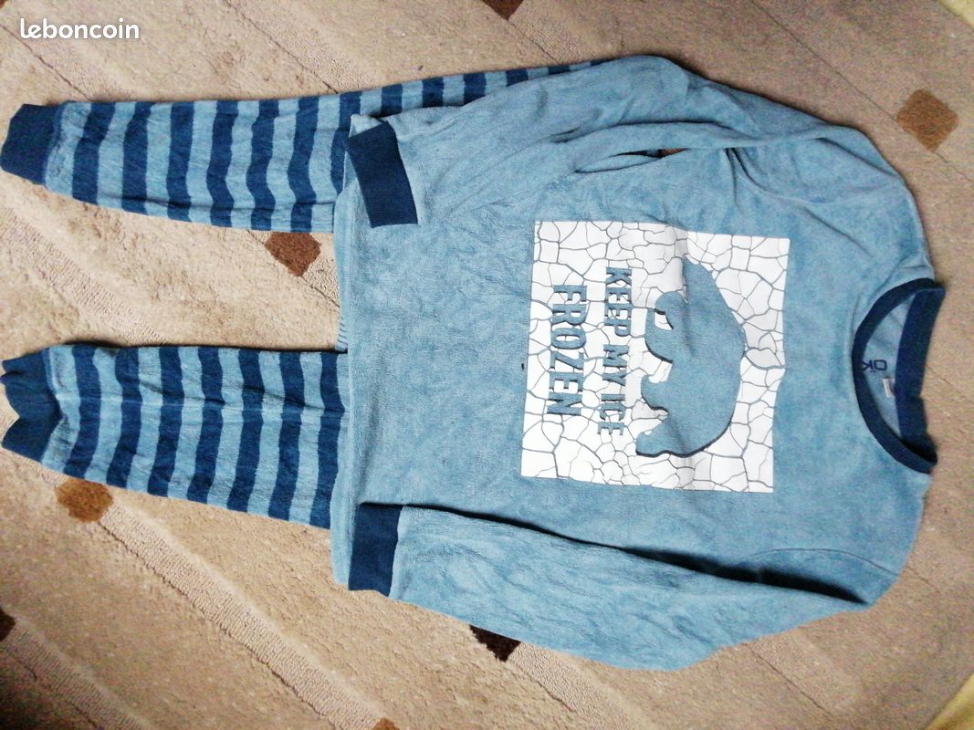 Pijama velours (image 1)