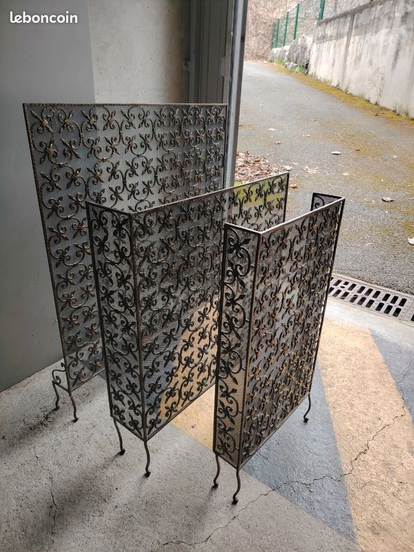 Gris cache radiateur fer forgé (image 8)