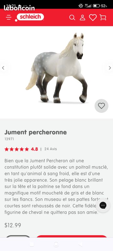 Lot De 10 Figurines Anciennes Snorky Schleich – Occasion Pour Collection