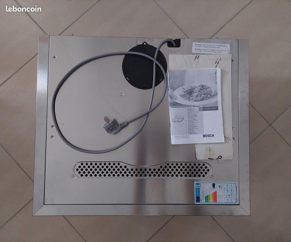 Hotte aspirante Bosch DHU626M - Neuve jamais installée (image 3)