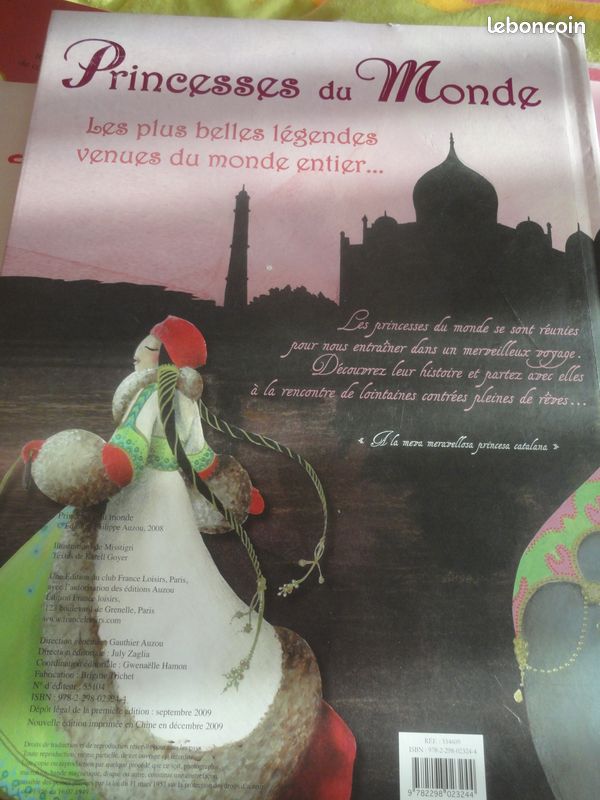 Livre Princesses du Monde (neuf) (image 4)