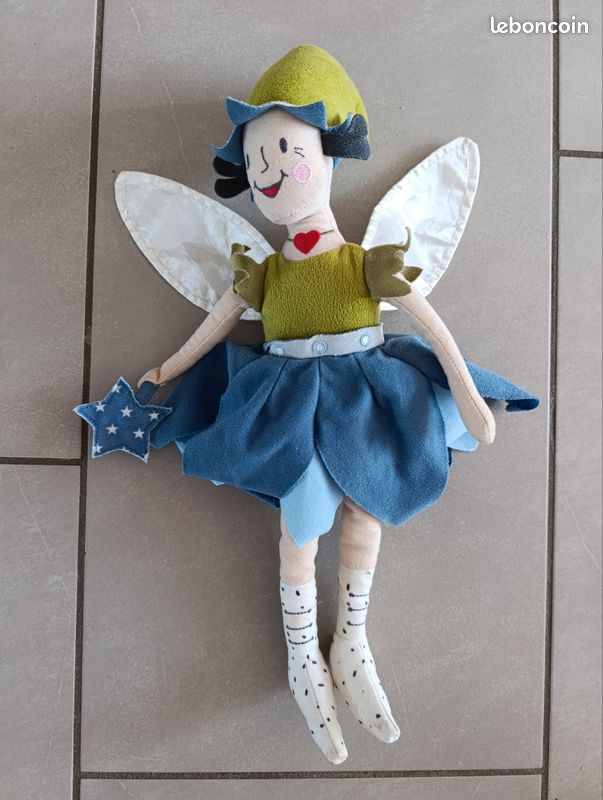 Poupée fée en tissu (image 1)