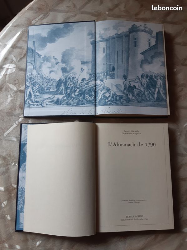 Lot de 2 almanachs 1789 et 1790 (image 5)