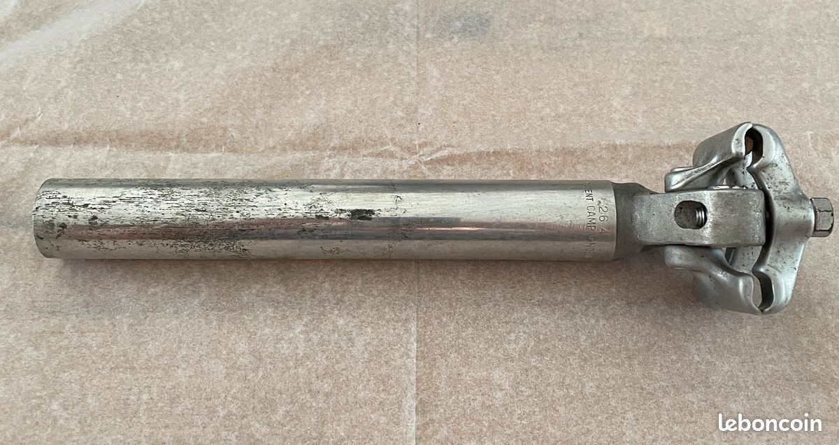 Tige de selle Campagnolo Gran Sport 26,2 mm vélo vintage