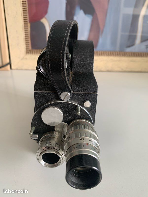 Caméra Collection Pierre Leveque LD8, Format Double 8, Année 1952, Fabrication Française