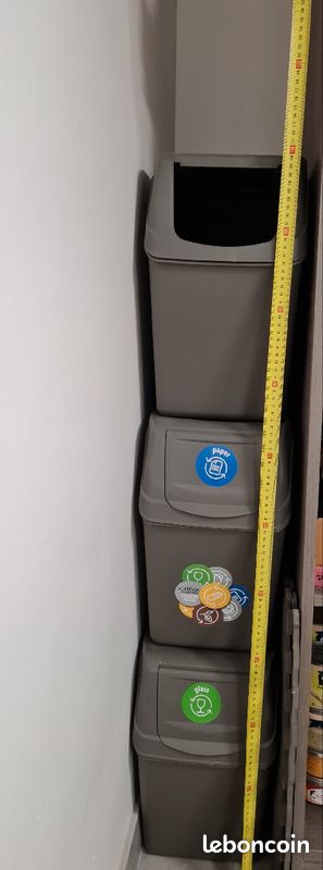 ZANVIC Ensemble de 3 bacs de recyclage
De 20L (image 1)