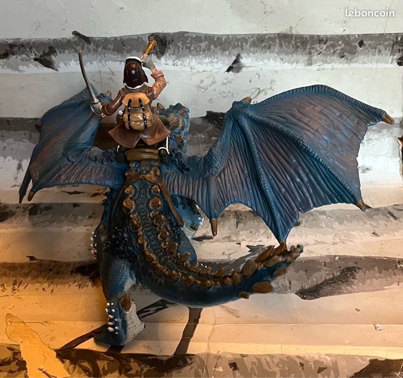 Figurine Schleich 70445 dragon Shansy et son cavalier (image 3)