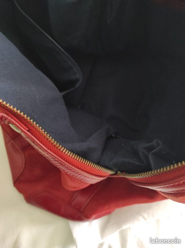 Nat et Nin sac cabas Macy Col. Carmin (image 16)