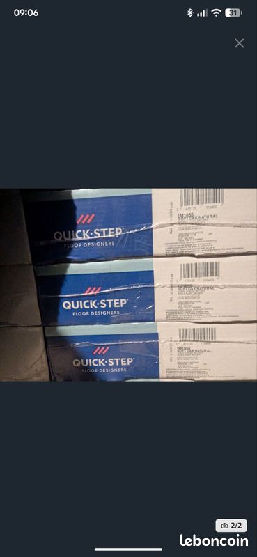 Sol stratifié Quick-Step IMPRESSIVE neuf – aspect bois chêne tendre naturel (image 3)