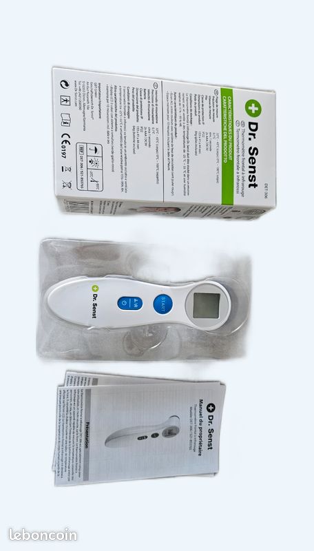 Thermomètre frontal a infrarouge (image 1)