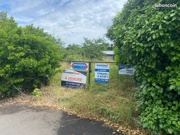 Terrain 800 m² Briollay