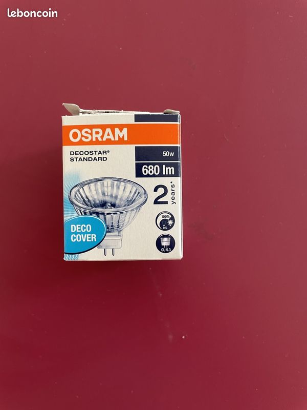 Lot 5 x AMPOULES SPOT 50W GU5.3 (image 1)