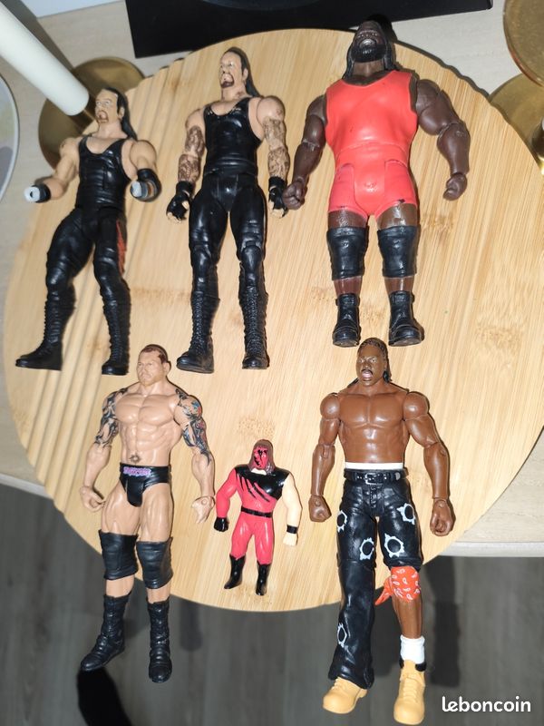Lot De Figurines WWE Catch – Occasion – Collection