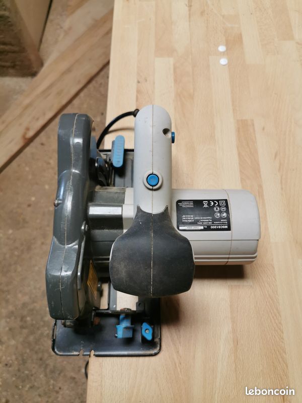 Lot 3 outils filaires Mac Allister : Rabot 900W + Scie sauteuse 600W + Scie circulaire (image 11)