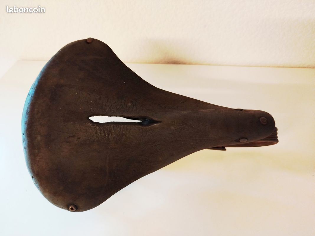 SELLE MOTOBECANE OLD bike altes fahrrad bicicleta saddle vecchia sella