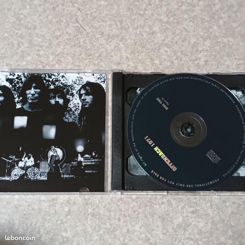 Pink Floyd "Offenbach 1971" 2cd + Bonus 1dvdr (image 3)