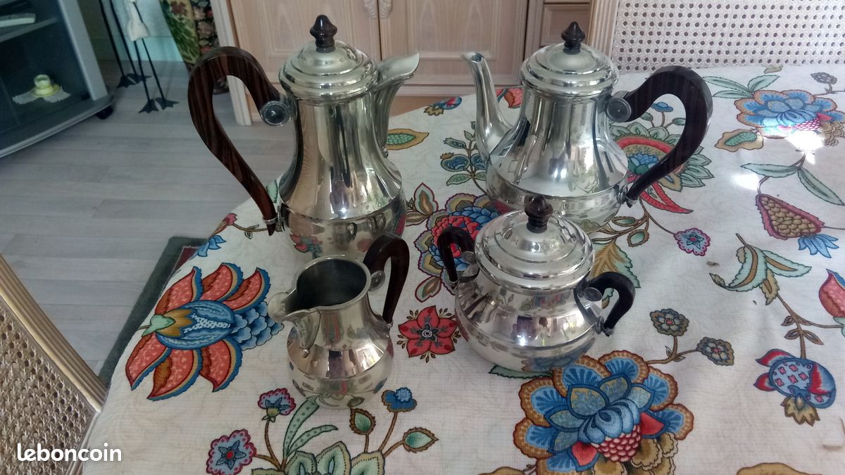 Ensemble à café étain (image 2)