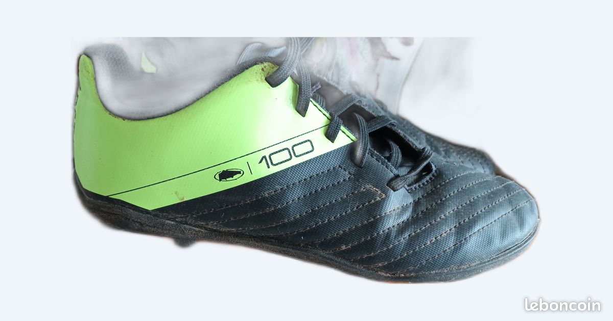 Crampon Kispta noir et vert (image 1)