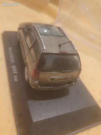 Norev 1/43 Peugeot 307 XS Radio France - Gris Métallisé - NEUF