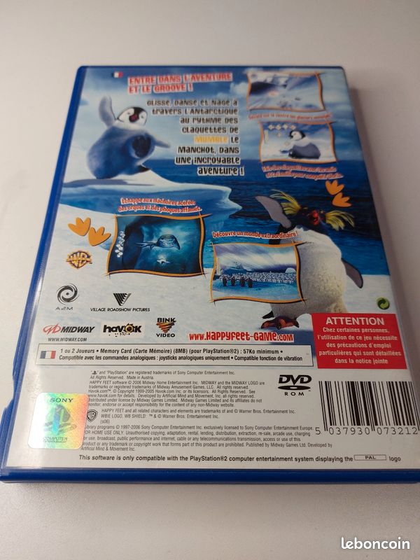 Jeux vidéo PlayStation 2 happy feet (image 2)