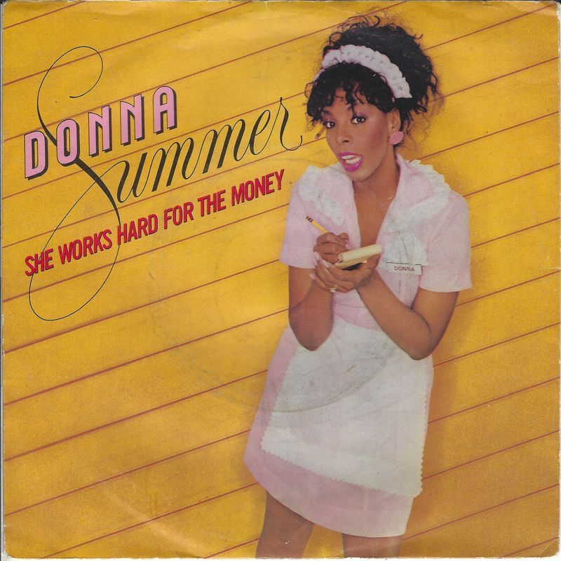 45T - DONNA SUMMER - She works hard for the money - CD - Musique