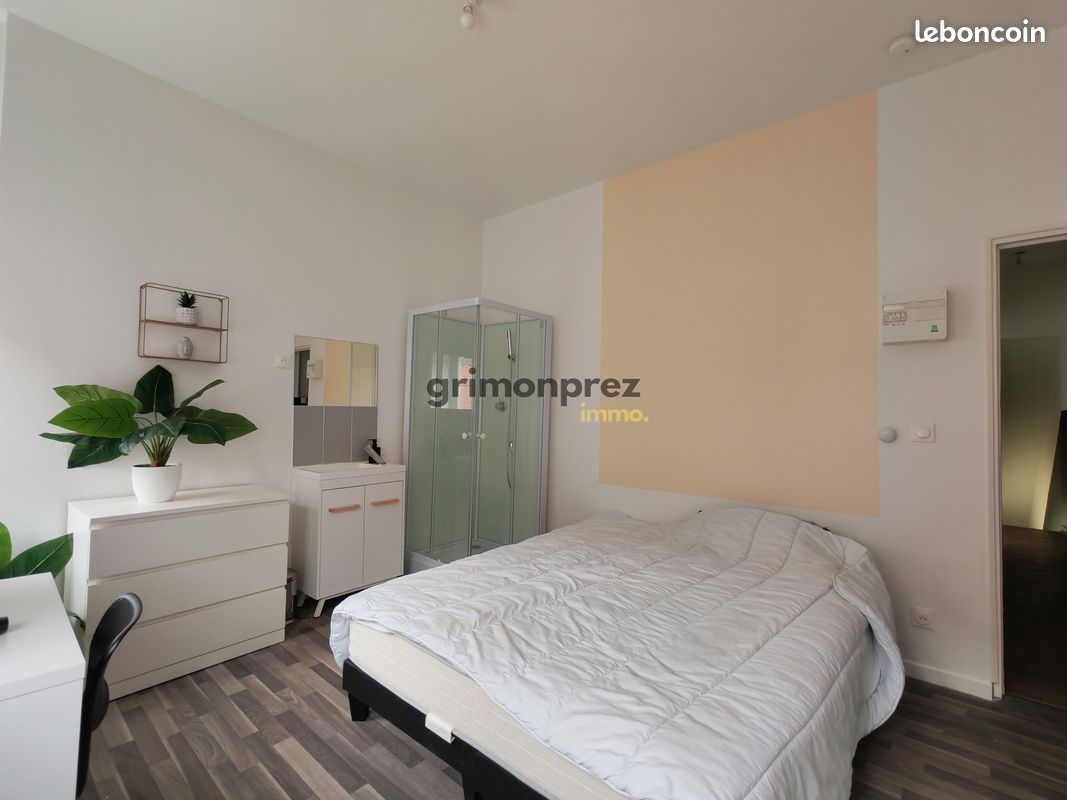 Appartement 1 pièce 12 m² · à Roubaix · 12 m² · 460 €/mois