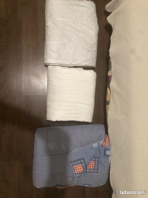Lot de 3 couettes pour lit de 90 x 190 cm (image 4)