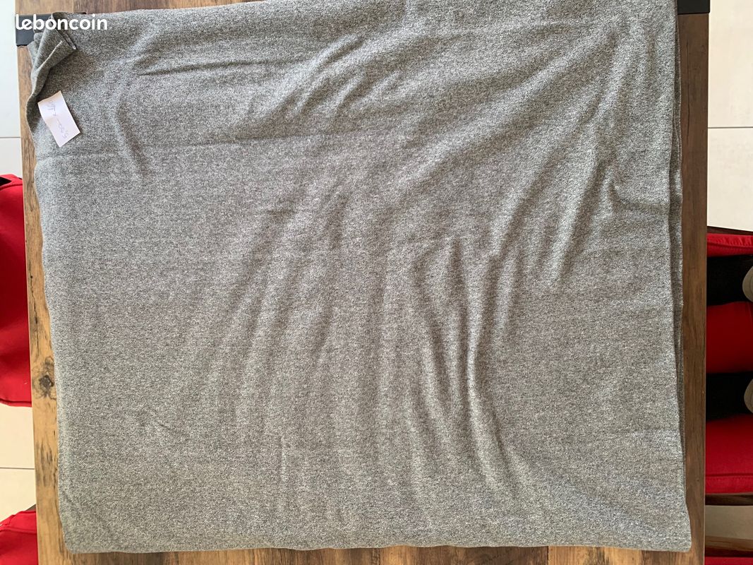 1 coupon de 90 cm Tissu jersey coloris kaki clair - Oeko tex