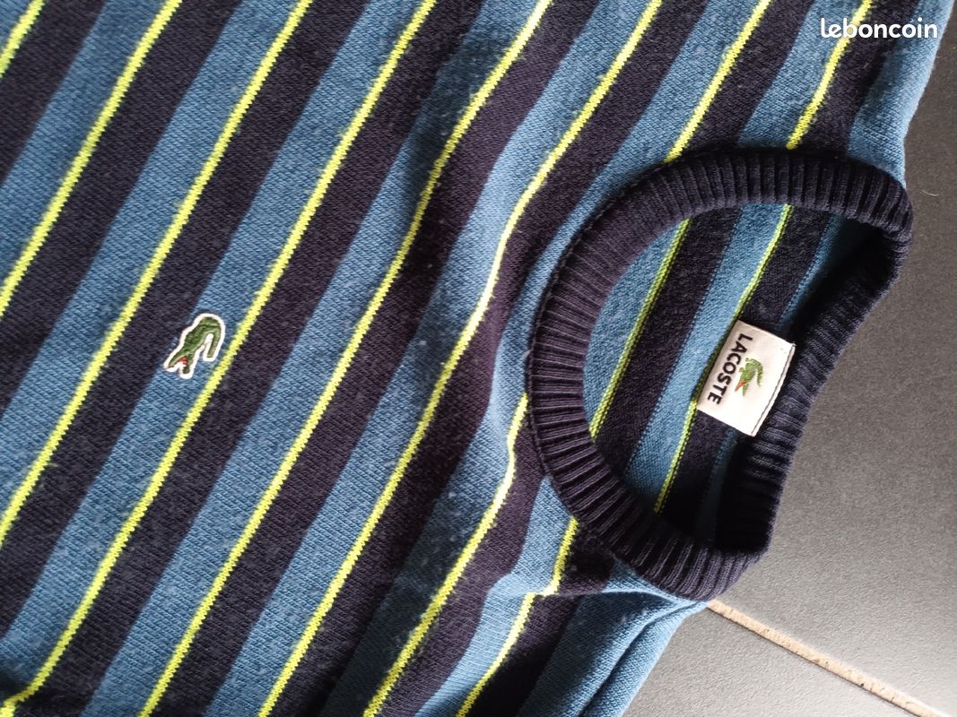 Pull Lacoste taille 7 L (image 3)