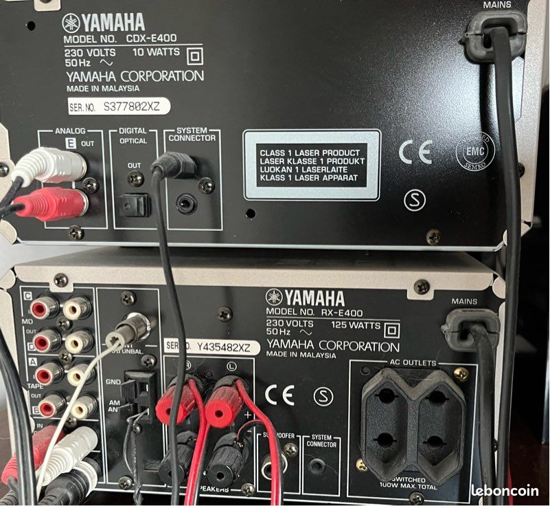 Ampli Stéréo Yamaha RX-E400 – Occasion En Bon état, Fonctionnel