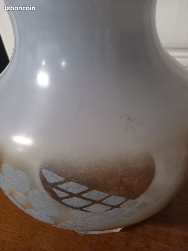 Abat-jour en verre vintage (image 7)