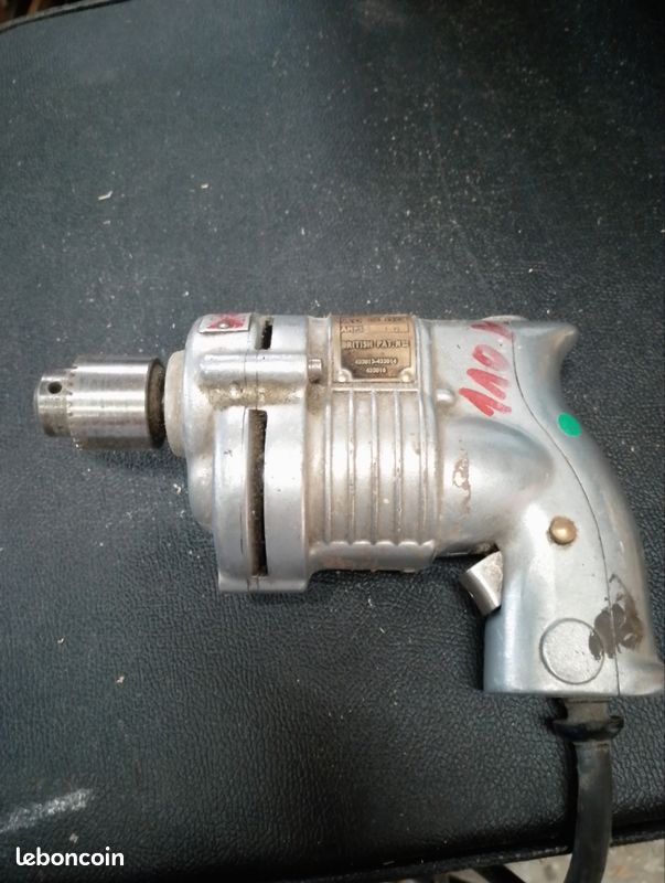 Tools Vintage Desoutter Electric Drill Vintage Desoutter Two Speed