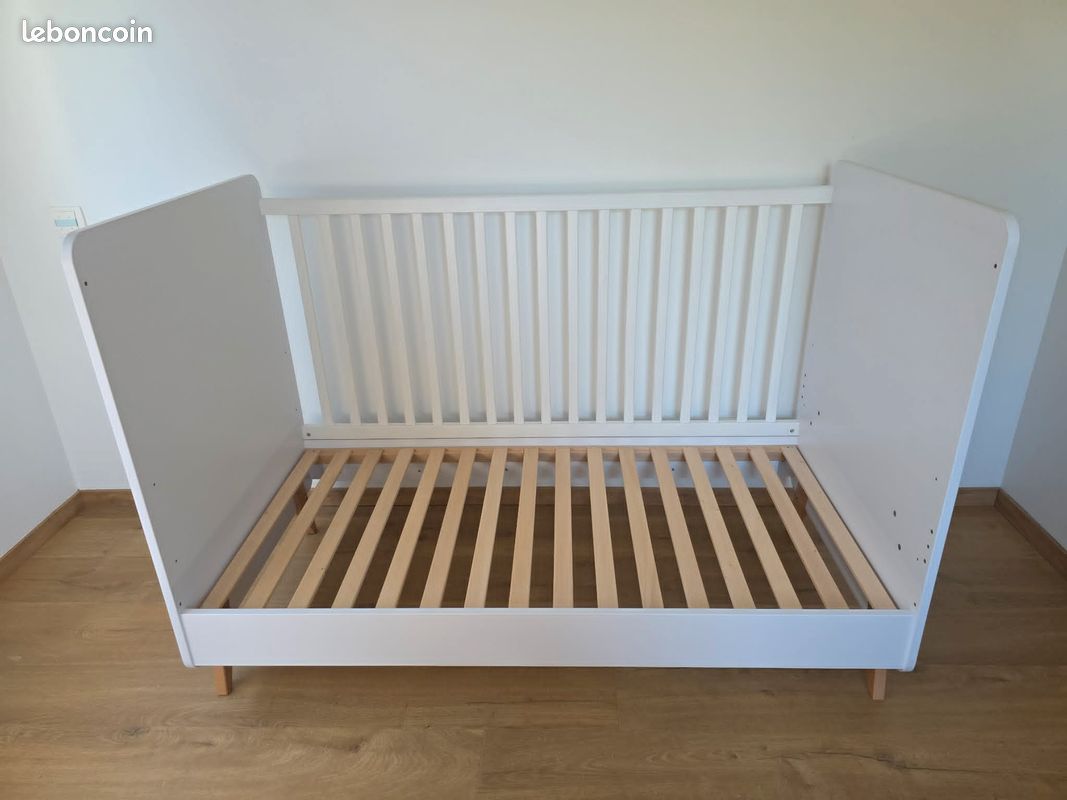 Chambre bébé évolutive QUAX – Modèle Loft – Blanc (image 3)