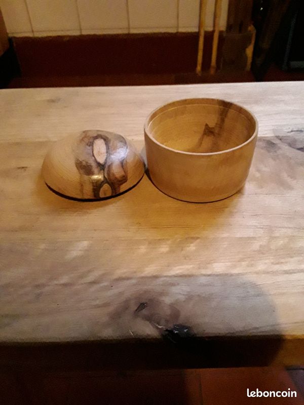 Boite ronde en bois (image 6)