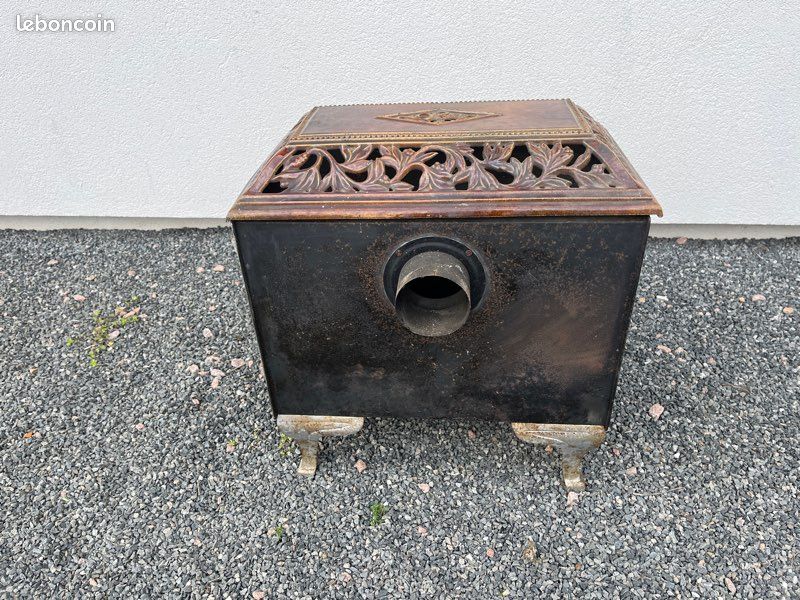 Ancien poêle à bois mirus (image 3)