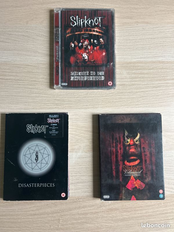 3 DVD Slipknot (image 1)