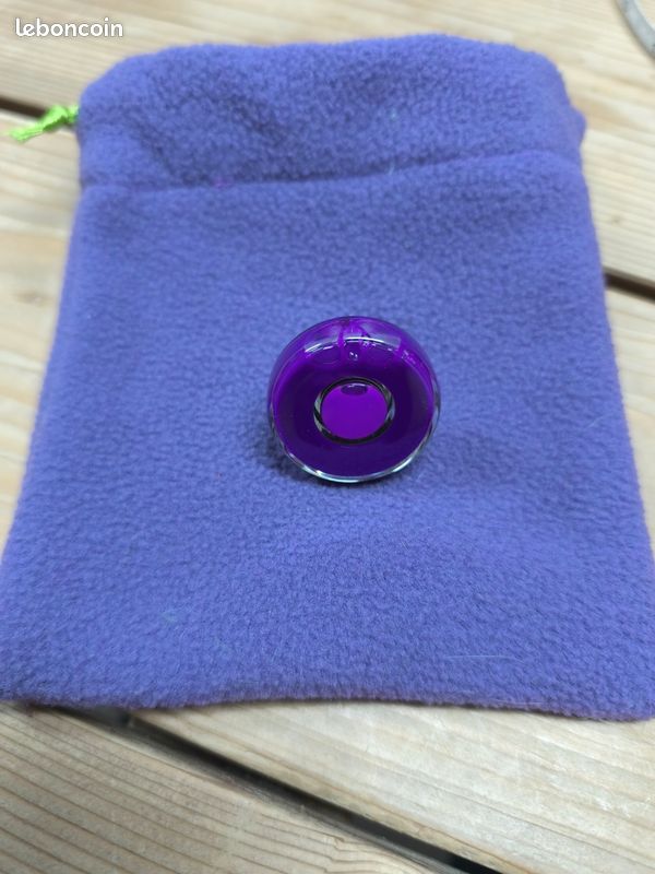Grande Bague réglable style Pylônes sable gris emprisonné cœur bijou original