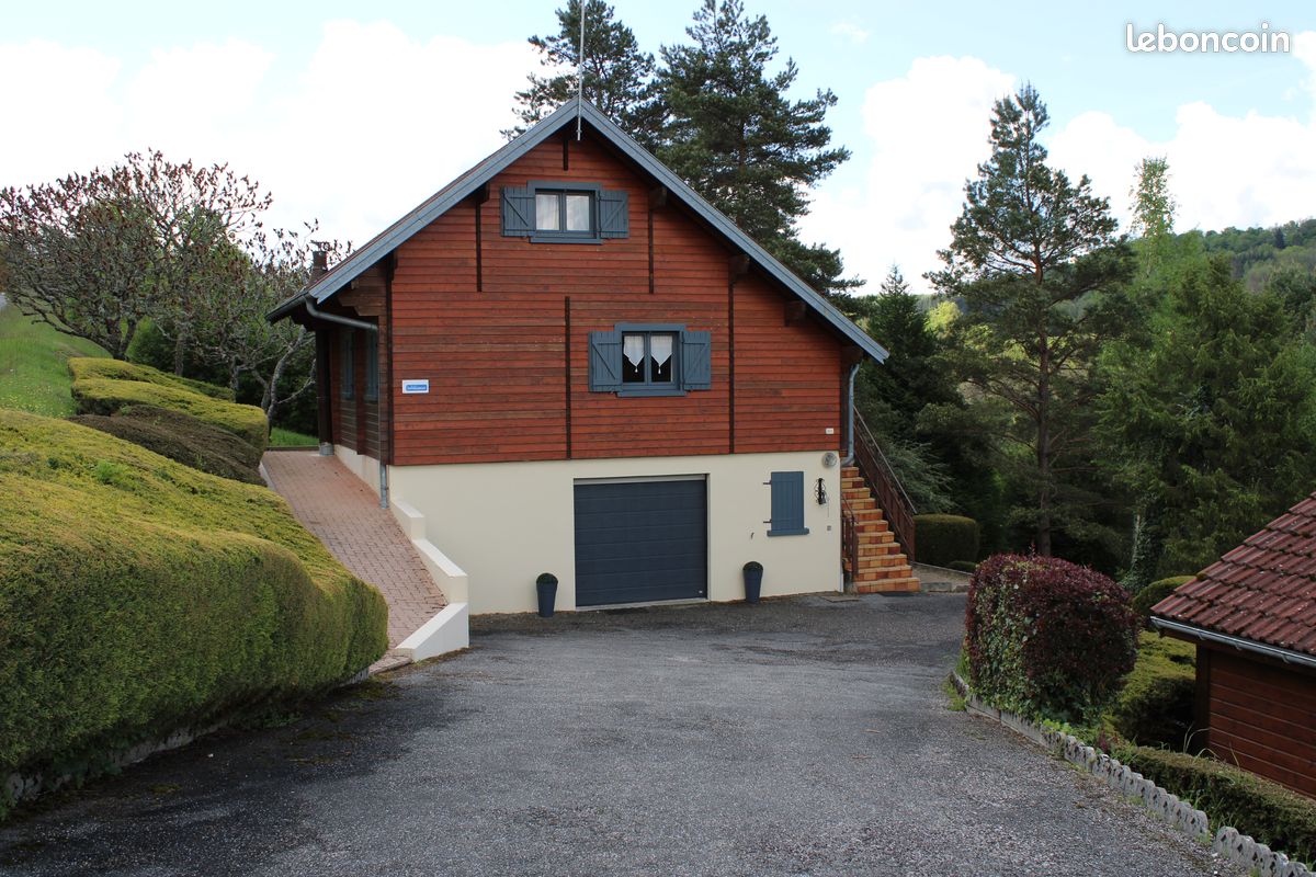 Barésia-Sur- L'Ain (39 Jura) location chalet du Gringalet 6/8 Pers (image 2)