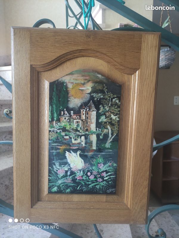 Tableau porte peinte (image 1)