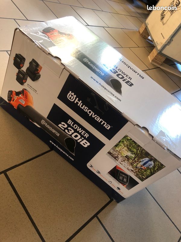 💨🚨 Promo souffleur batterie Husqvarna 230IB en pack chargeur + batterie Boyer Motoculture 😊 (image 5)
