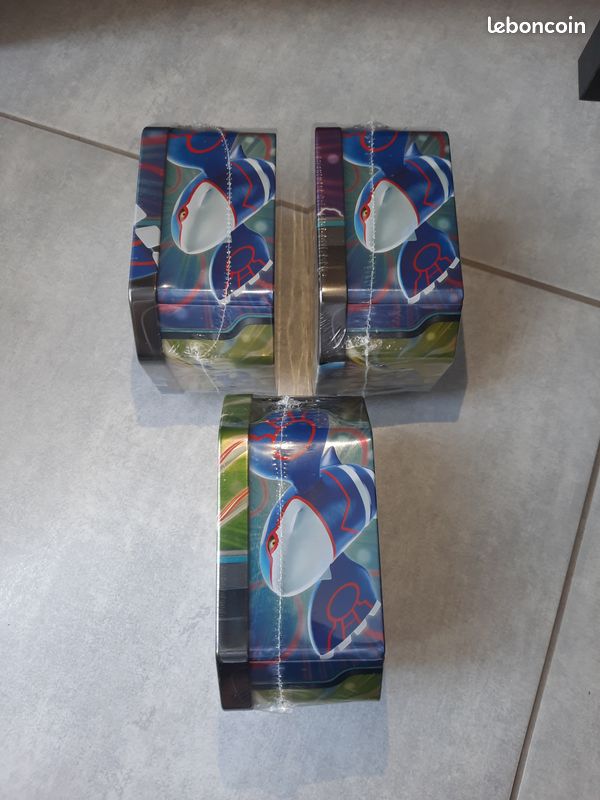 Carte Pokémon Pokebox Légendes Azur Dialga, Kyogre, Xerneas ex Neuf Scellé fr – Etincelles Déferlantes, Faille paradoxe, Mascarade Crépusculaire (image 2)