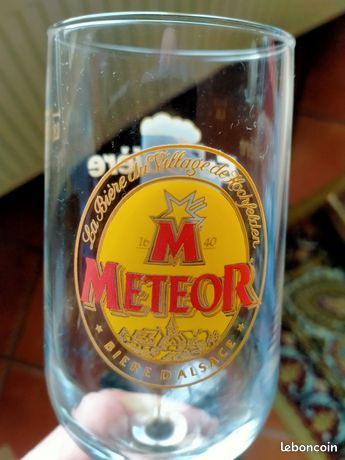 Verre Biere Meteor À VENDRE! - FR